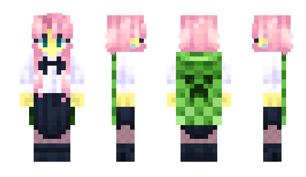 Minecraft скин по нику Flutterwonder