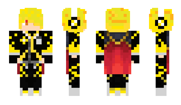 Minecraft skin Gold_Wind