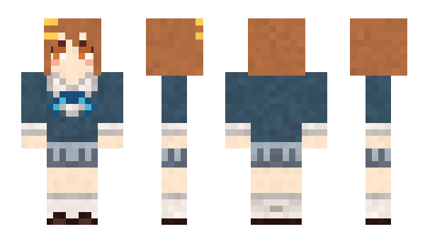 Minecraft skin HirasawaYui