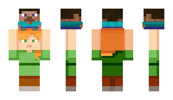 Minecraft skin HITHERE