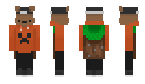 Minecraft skin dP4D