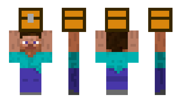 Minecraft skin chycha_korm