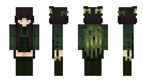 Minecraft скін по ніку ZombieCape