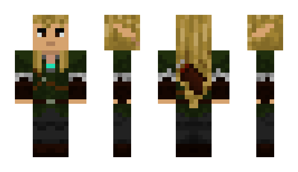 Minecraft skin Katast