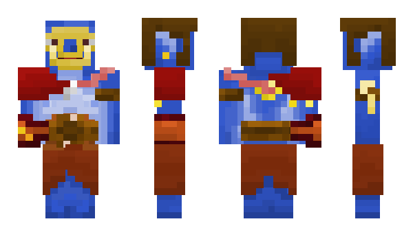 Minecraft skin Leviosao