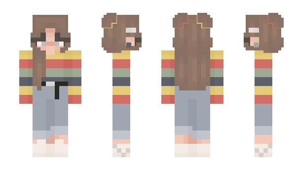 Minecraft skin eva_girl