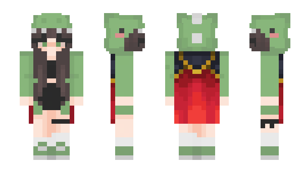 Minecraft skin habilei