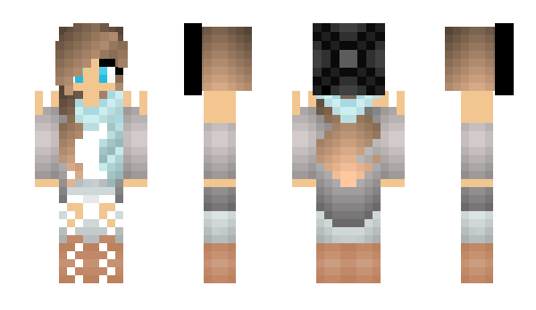 Minecraft skin Alinuh