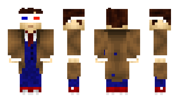 Minecraft skin BlueSpoke