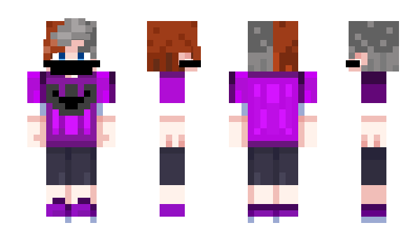 Minecraft skin Qrg707