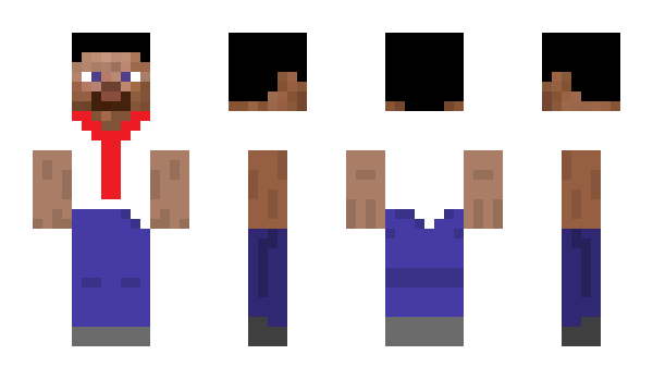 Minecraft skin BeBlue