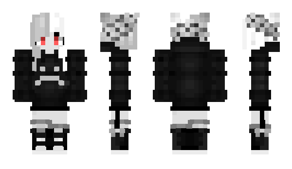 Minecraft скін по ніку Hikirina