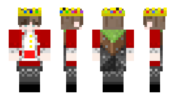 Minecraft skin raslike