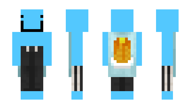 Minecraft скін по ніку ParisShadowsOF