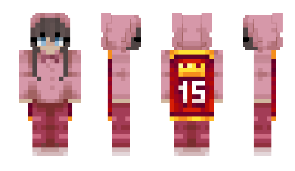 Minecraft skin MochaFishing