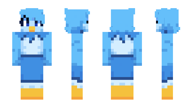 Minecraft skin UndertaleYellow