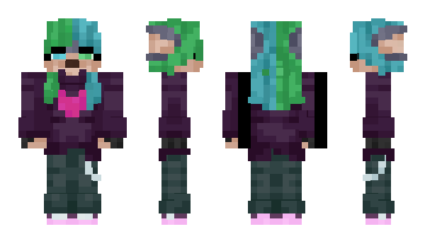 Minecraft skin v_na