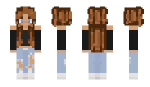 Minecraft skin tashaaa