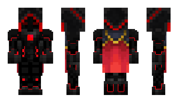 Minecraft skin DERADEVIL