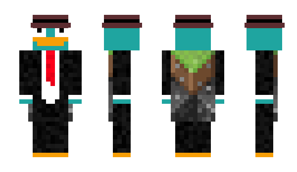 Minecraft skin AntiHawk