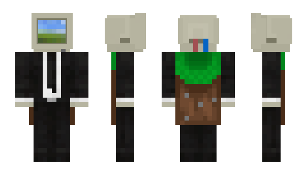 Minecraft скин по нику mainlooped
