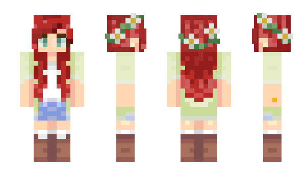 Minecraft skin Rachelbrooks