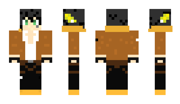 Minecraft skin Roroa