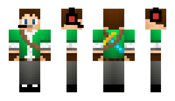 Minecraft skin Galaksy