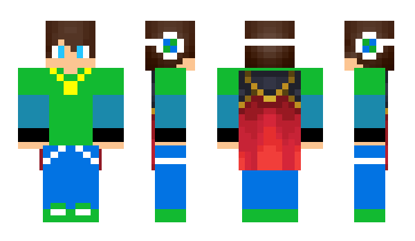 Minecraft skin MinePowerYT