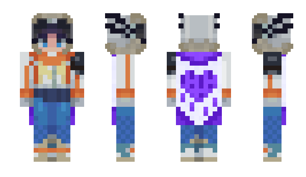 Minecraft скін по ніку luvMagik