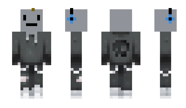 Minecraft skin GraySquar