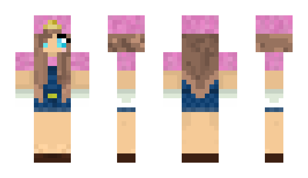 Minecraft skin Queen_Mia13