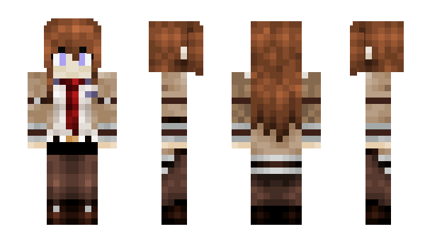 Minecraft skin Kurisuu