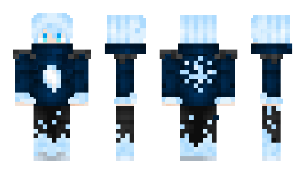 Minecraft skin PenguinKRose