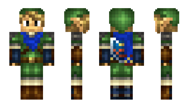 Minecraft skin Skraifex