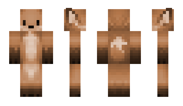 Minecraft skin TheQuickBrownFox