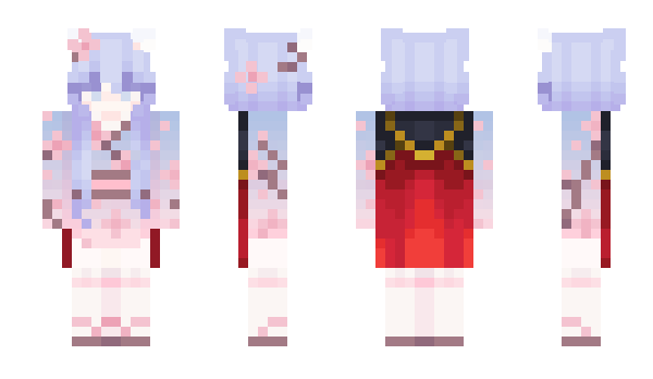 Minecraft скін по ніку MoonVix3n