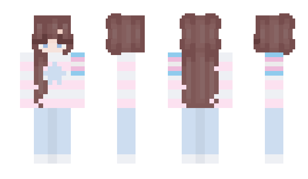 Minecraft skin Lunilly