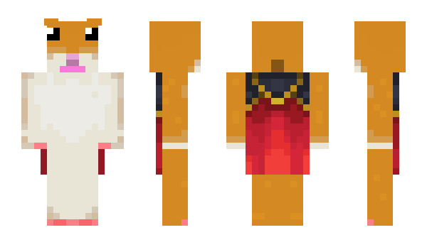 Minecraft skin hamstr__
