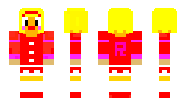 Minecraft skin mikachan