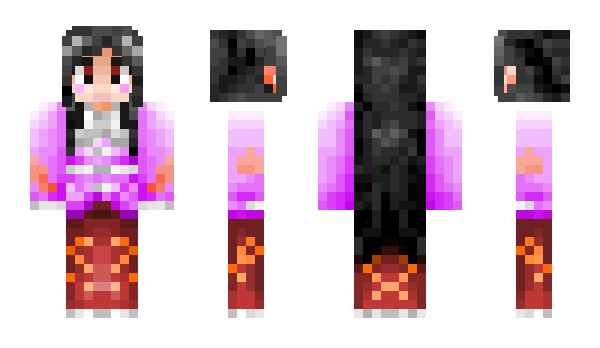 Minecraft скин по нику Melusina