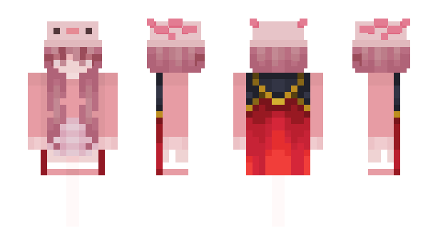 Minecraft скин по нику GHOSTWAIFU