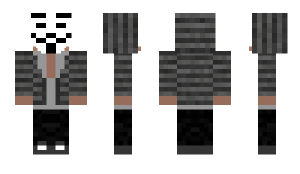 Minecraft skin hagelBslag