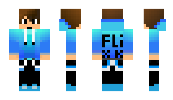 Minecraft skin FlixK