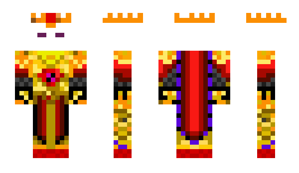 Minecraft skin Orzelius