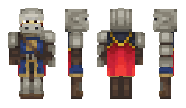 Minecraft скин по нику PonikSK