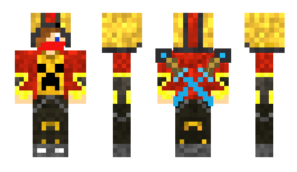 Minecraft skin darkdrago