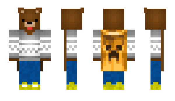 Minecraft скін по ніку The_Bear_Plays