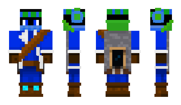 Minecraft skin MineSlayerMark