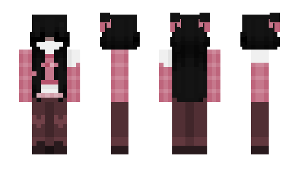 Minecraft skin KikiKreation